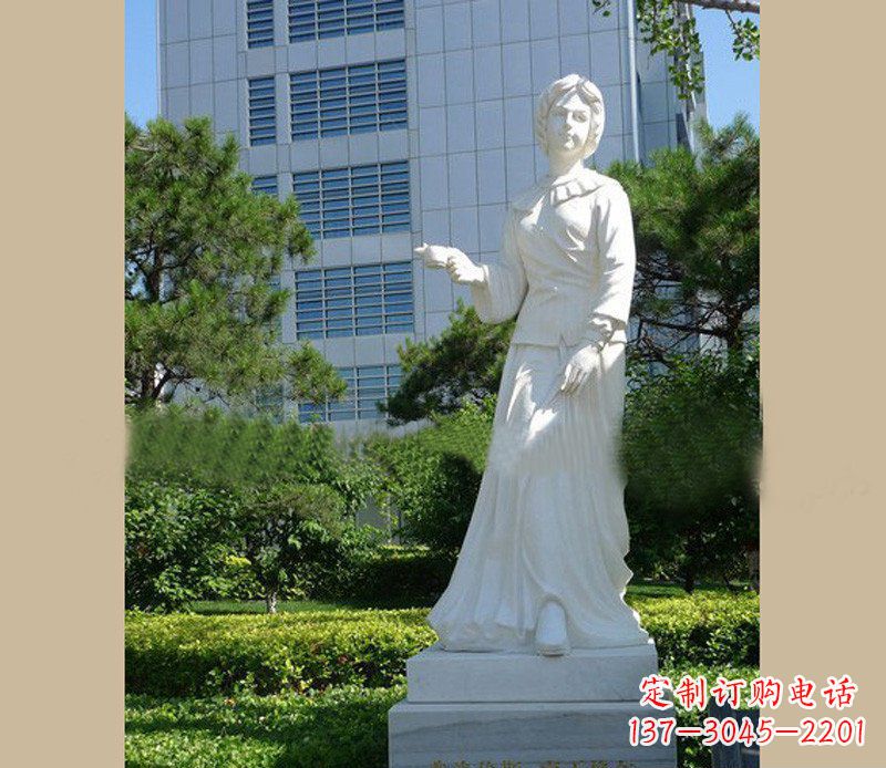 长沙提灯天使弗洛伦斯·南丁格尔石雕