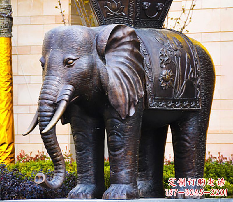 长沙铜雕大象