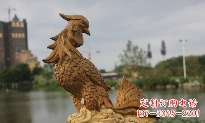 长沙铜雕凤凰古代神兽雕塑