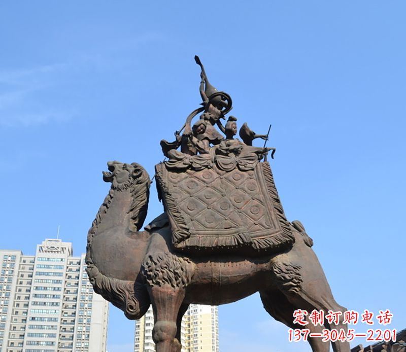 长沙铜雕骆驼