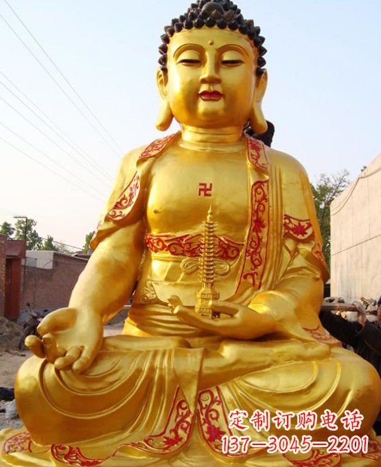 长沙铜雕如来