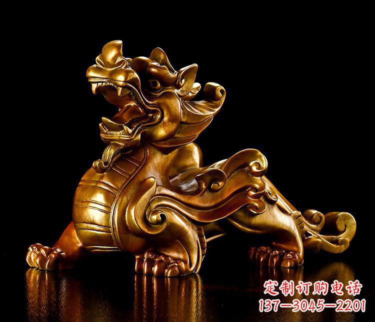 长沙铜雕瑞兽貔貅