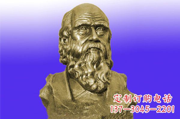 长沙托尔斯泰头像铜雕