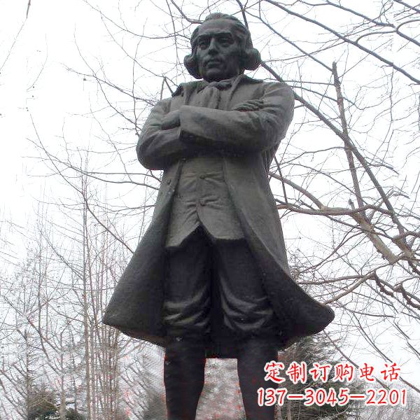 长沙瓦特公园铜雕塑像