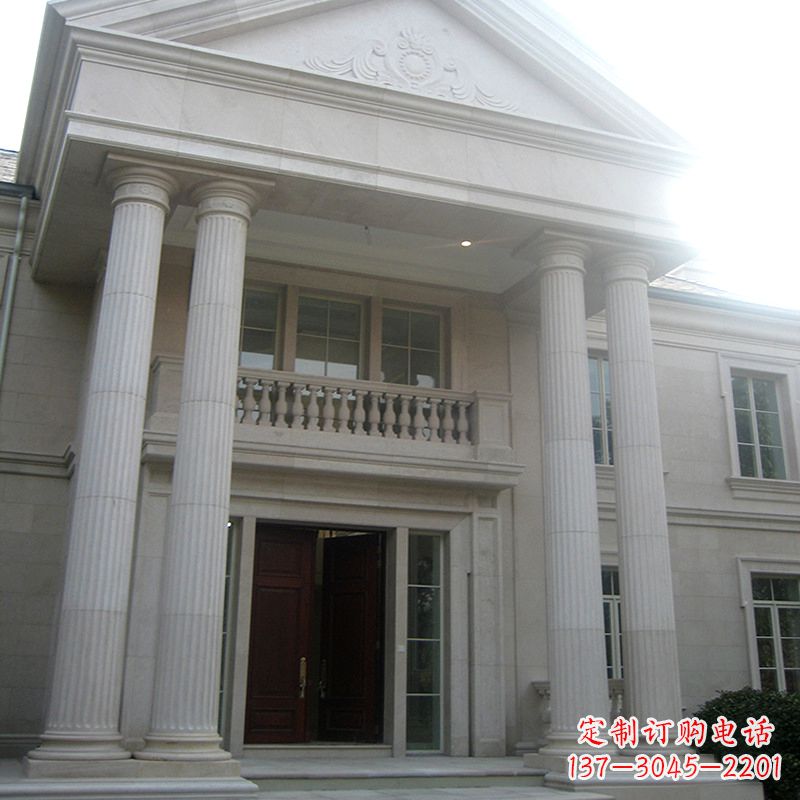 长沙外墙罗马柱石雕