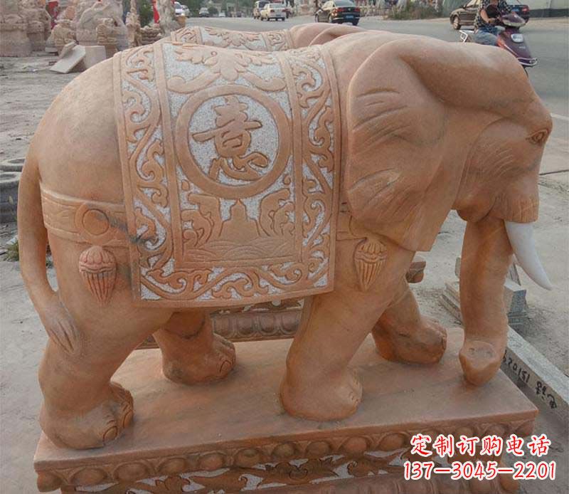 长沙晚霞红如意动物大象