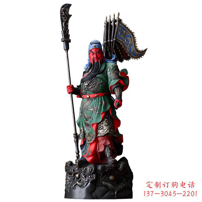 长沙武财神关二爷雕塑