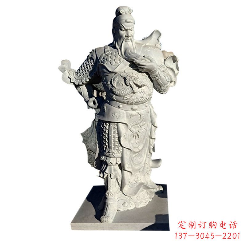 长沙武财神关羽石雕