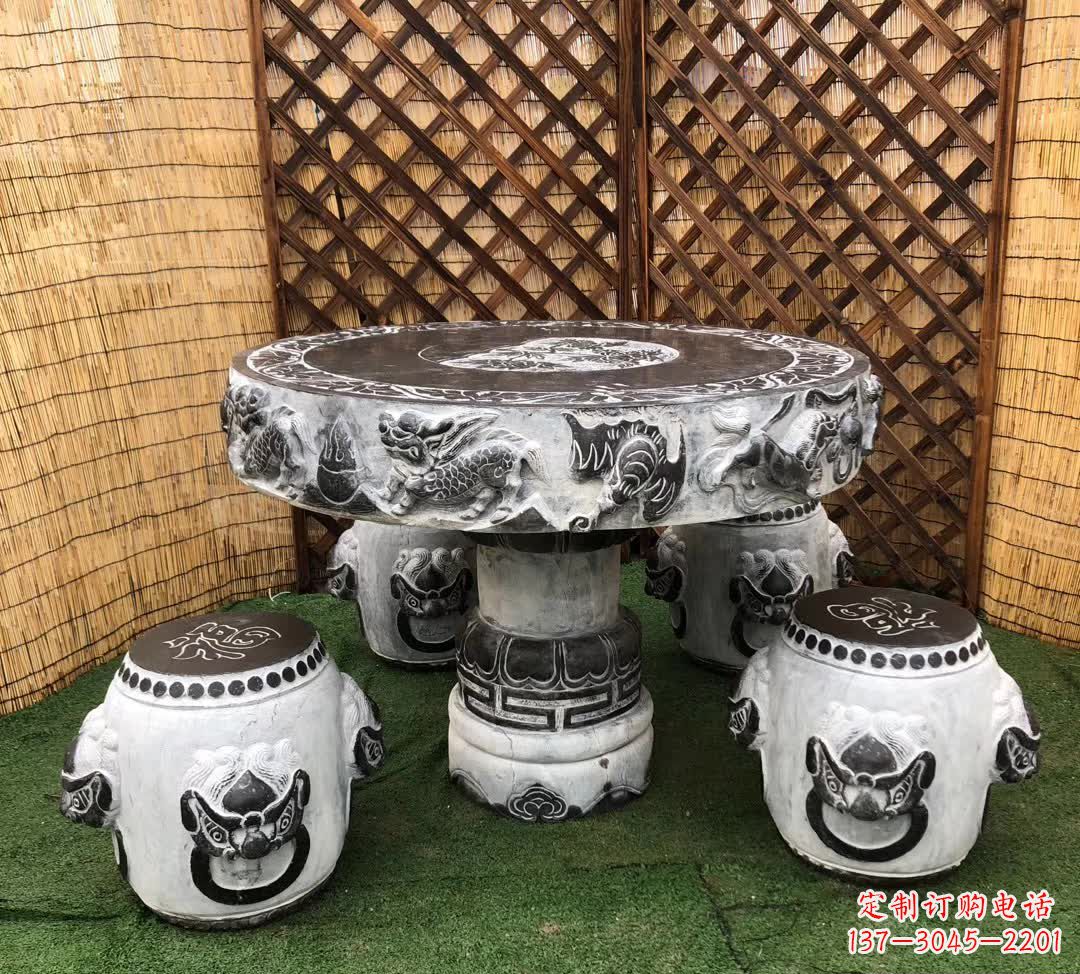 长沙小区休闲创意石桌凳