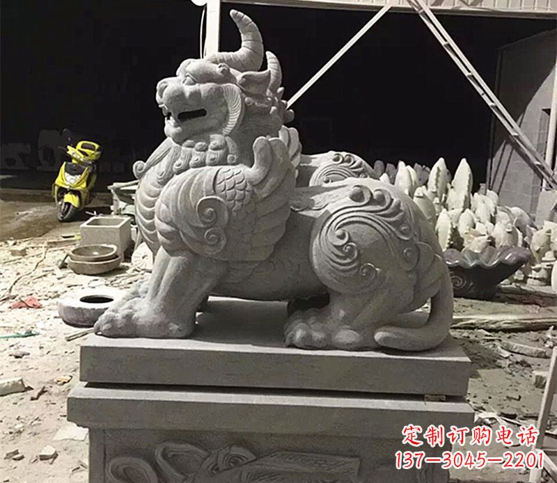 长沙獬豸法院门口石雕
