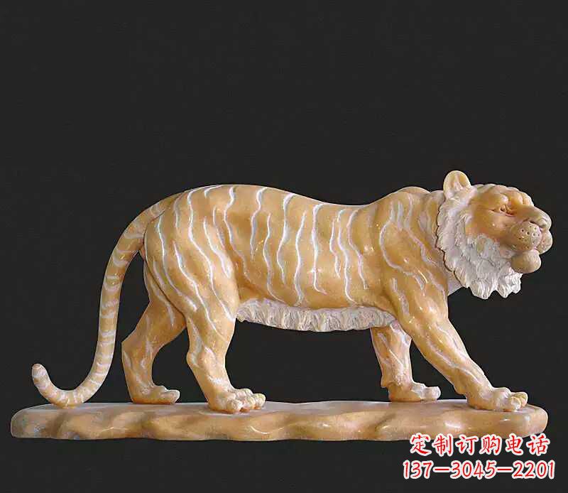 长沙行走老虎石雕动物雕塑