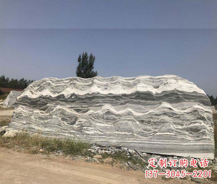 长沙雪浪石假山公园景观石雕
