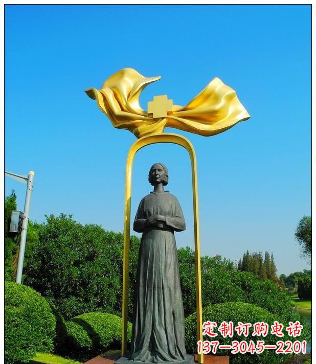 长沙医院南丁格尔名人铜雕