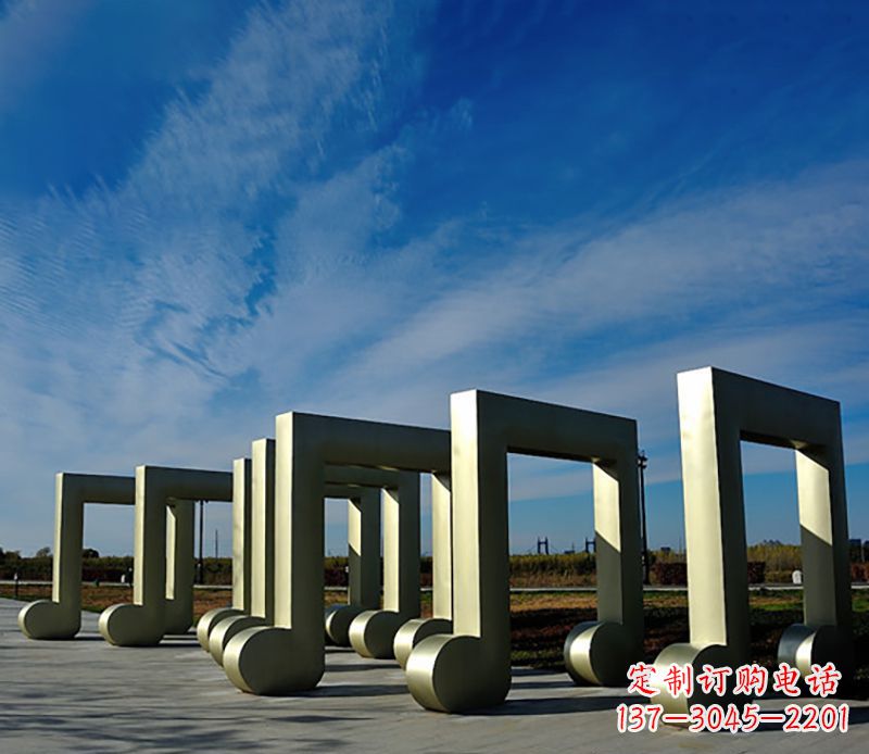长沙音符雕塑户外