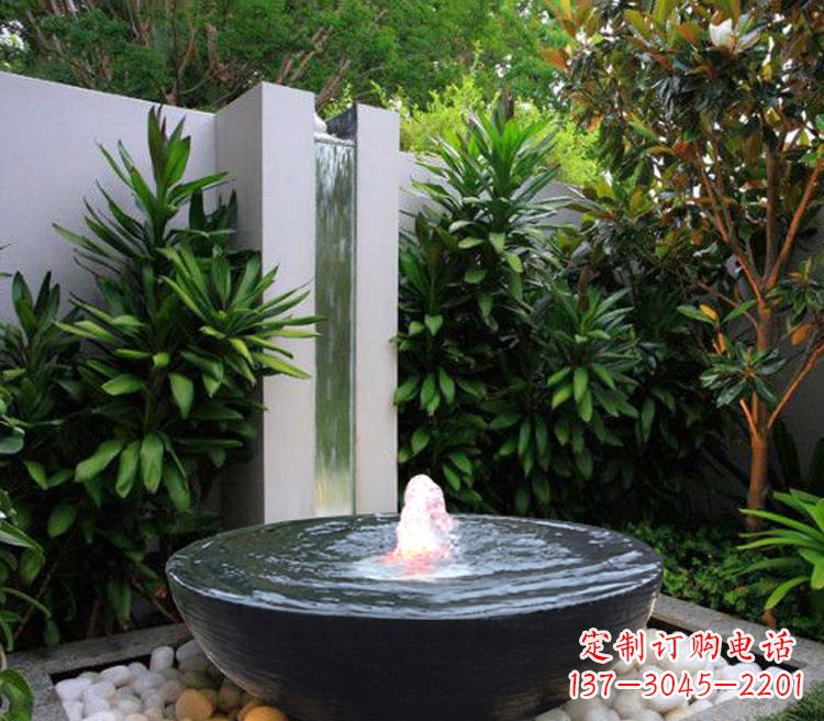 长沙鱼缸石雕喷泉