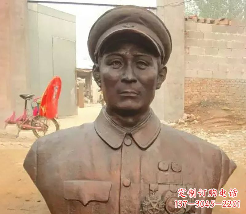 长沙元帅名人胸像铜雕
