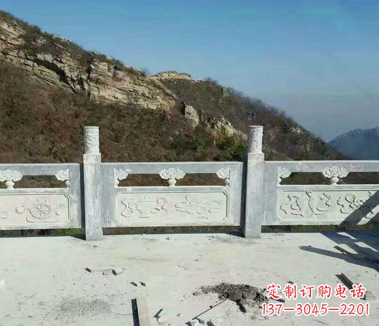 长沙园林仿古石栏板景观石雕_2 (3)