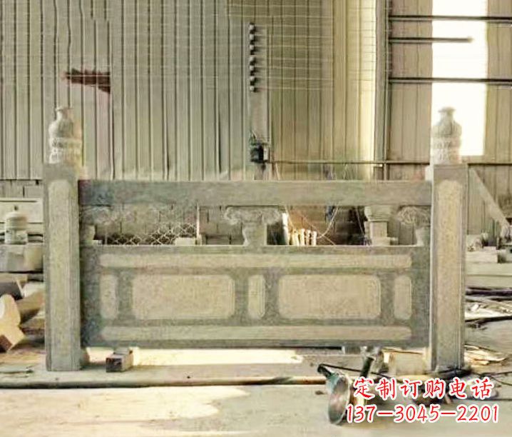 长沙园林仿古石栏板景观石雕_2 (2)