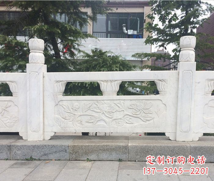 长沙园林景观大理石浮雕栏板 (2)