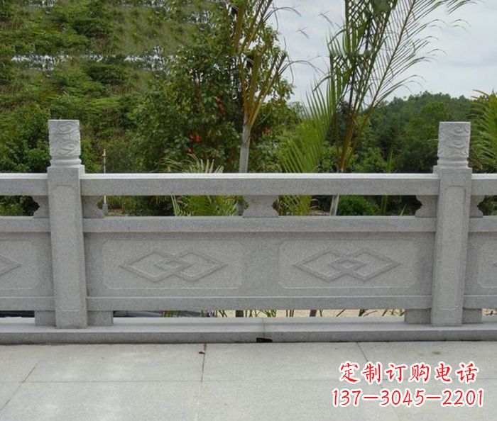 长沙园林景观大理石栏板雕塑 (3)