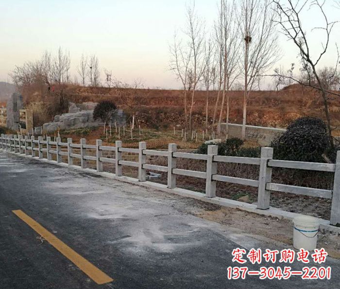 长沙园林景观大理石栏杆石雕 (2)