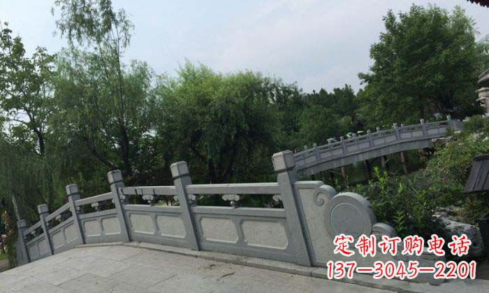 长沙园林景观东林桥石栏板