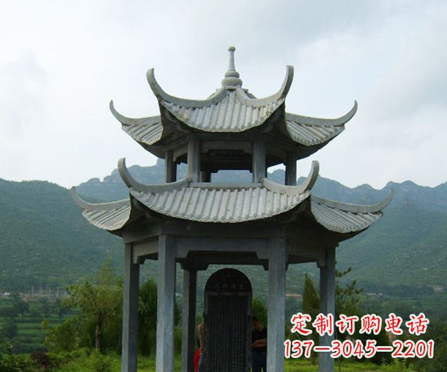 长沙园林景观仿古凉亭石雕