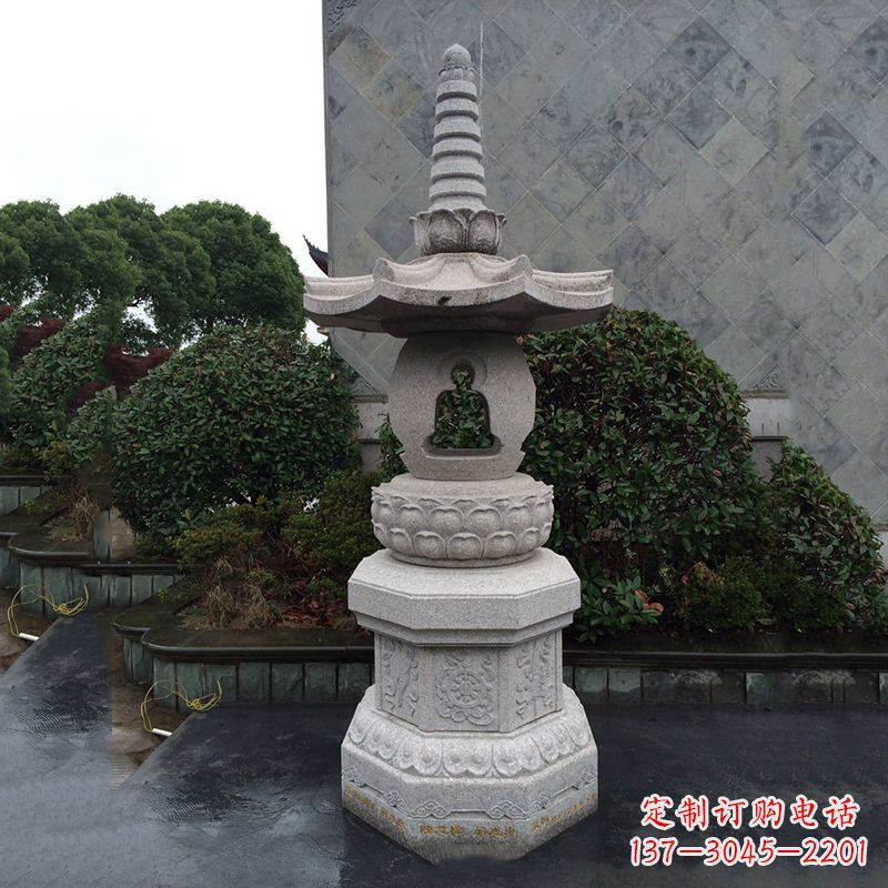 长沙园林石雕灯笼
