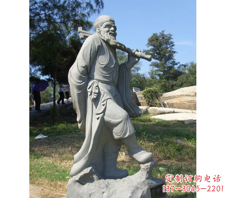 长沙张果老八仙雕塑