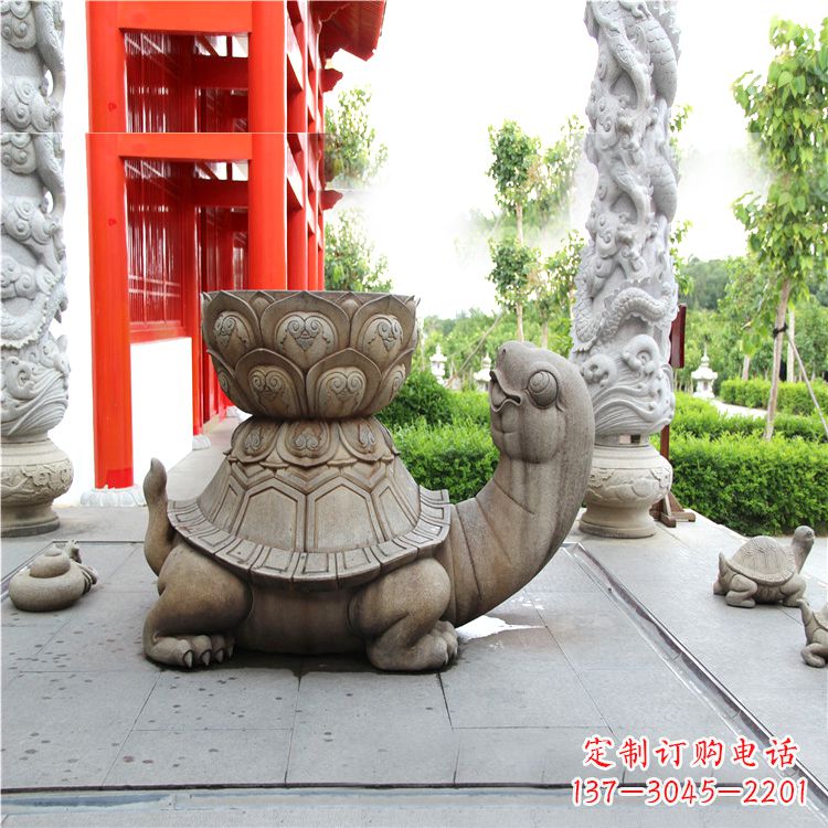长沙长寿龟乌龟石雕
