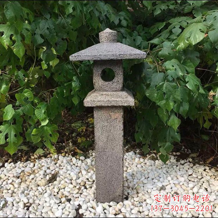 长沙中式复古园林石灯