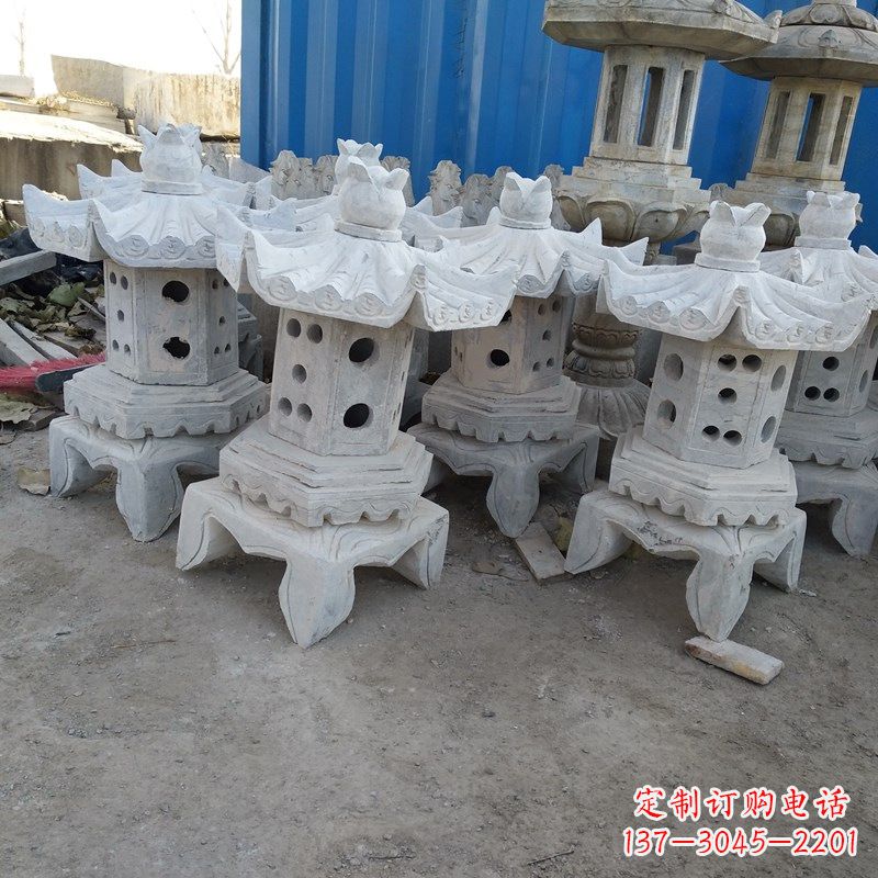 长沙中式古代石灯笼