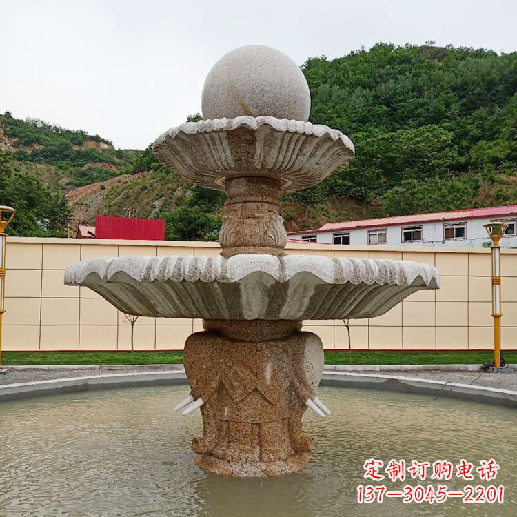 长沙中式喷泉石雕