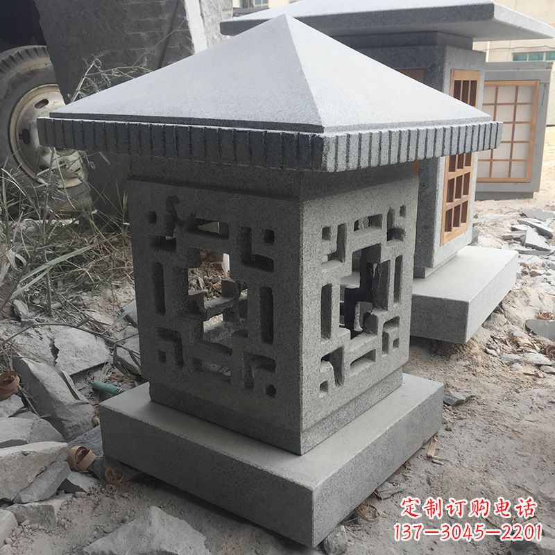 长沙中式现代石灯笼