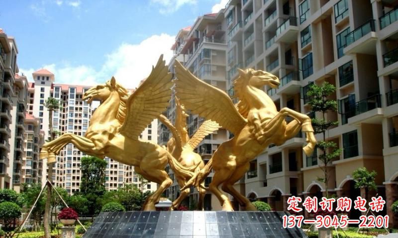 长沙铸铜飞马雕塑