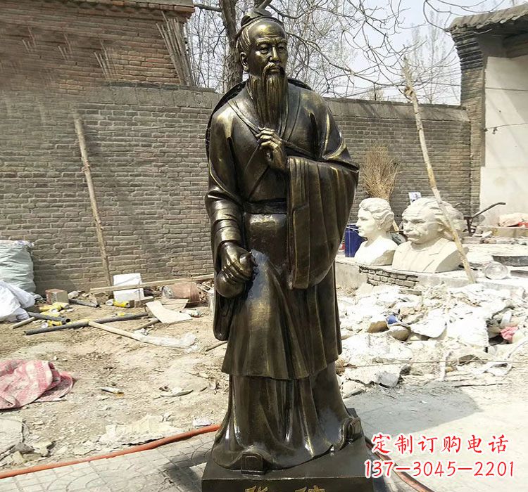 长沙铸铜古代名医华佗