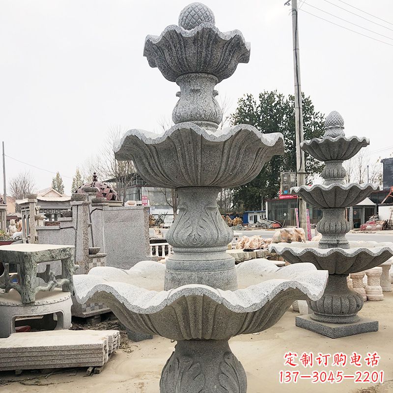 长沙自然石雕流水喷泉